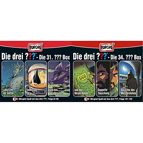 Die Drei ??? & 34/3er Box-Folgen 101-103 (Die 34. Box) von Sony Music Entertainment Germany GmbH