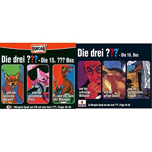 Die Drei ??? & Die Drei Fragezeichen 3 ??? CD 16. Box 46 47 48 16/3er von Sony Music Entertainment Germany GmbH