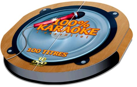 100 % Karaoké : 100 titres pour des soirées endiablées - Coffret 10 DVD von Sony Music Video