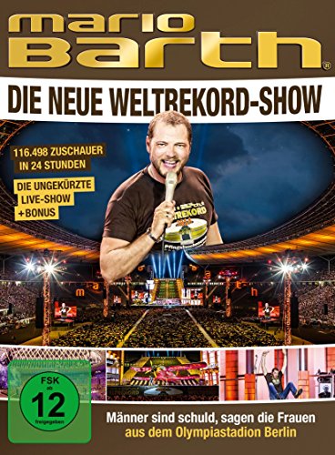 BARTH,MARIO Mario Barth - Die neue Weltrekord-Show: Männer sind schuld, sagen die Frauen [2 DVDs] von Sony Music