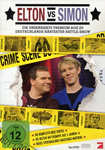 Elton vs. Simon - Die ultimative Premium-Box zu Deutschlands härtester Battle-Show [3 DVDs] von Sony Music