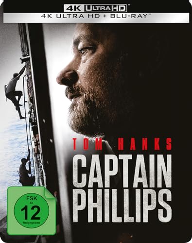 Captain Phillips limitiertes Steelbook (4K Ultra HD) (+ Blu-ray) von Sony Pictures Home Entertainment