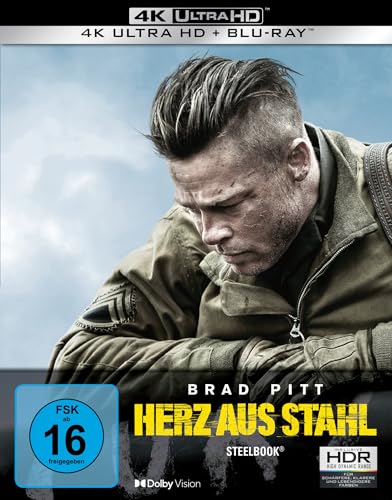 Herz aus Stahl (Limitiertes Steelbook, 4K-UHD+Blu-ray) von Sony Pictures Entertainment (PLAION PICTURES)