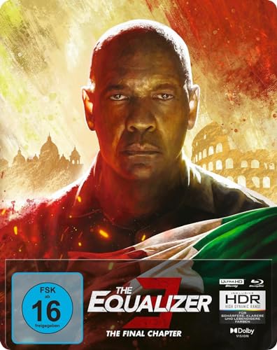 The Equalizer 3 - The Final Chapter - Steelbook A (4K-Ultra HD+Blu-ray) von Sony Pictures Entertainment (PLAION PICTURES)
