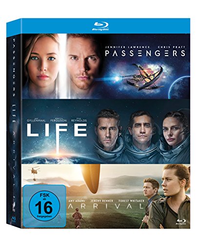 Arrival / Life / Passengers (exklusiv bei Amazon.de) [Blu-ray] von Sony Pictures Home Entertainment