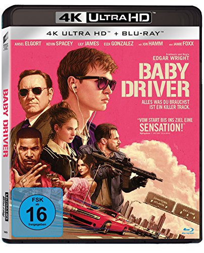 Baby Driver (4K-UHD+Blu-ray) von Sony Pictures Home Entertainment