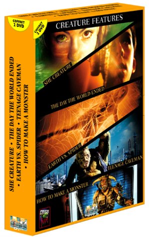 Coffret Intégrale Stan Winston 5 DVD : She Creature / The Day the World Ended / Earth vs. The Spider / Teenage Caveman / How to make a Monster von Sony Pictures Home Entertainment