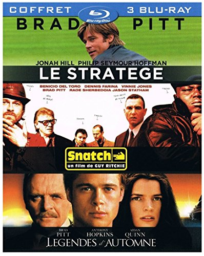 Coffret brad pitt : le stratège ; snatch ; légendes d'automne [Blu-ray] [FR Import] von Sony Pictures Home Entertainment