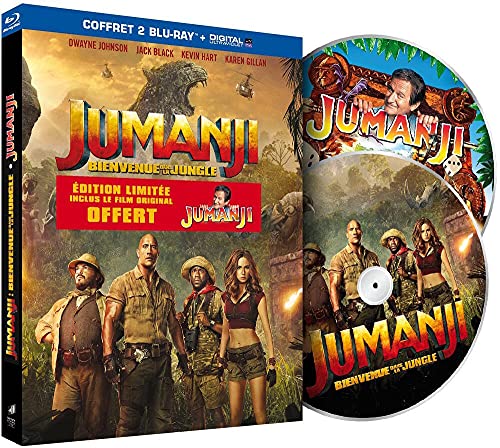 Coffret jumanji 2 films : jumanji ; bienvenue dans la jungle [Blu-ray] [FR Import] von Sony Pictures Home Entertainment