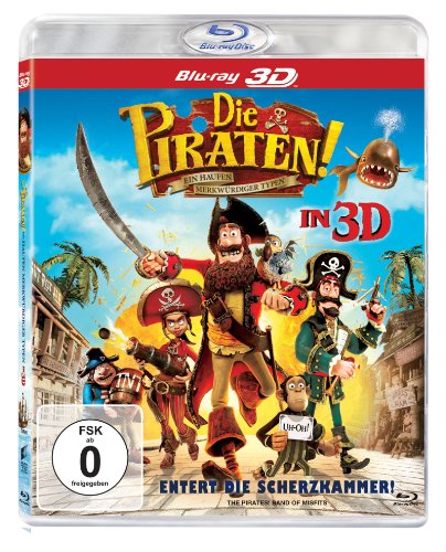 Die Piraten - Ein Haufen merkwürdiger Typen (3D-Version) [3D Blu-ray] von Sony Pictures Home Entertainment