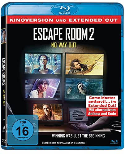 Escape Room 2: No Way Out (Extended Cut) (Blu-ray) von Sony Pictures Home Entertainment