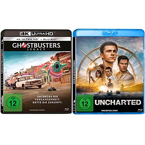 Ghostbusters: Legacy (4K Ultra-HD) (+ Blu-ray 2D) & Uncharted [Blu-ray] von Sony Pictures Home Entertainment