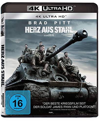 Herz aus Stahl (4K-UHD) von Sony Pictures Home Entertainment
