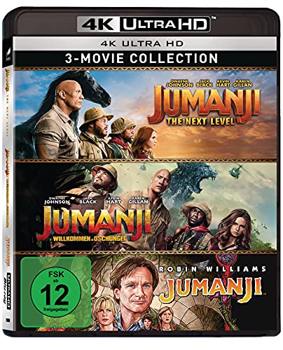 Jumanji 1-3 (3 4K-UHDs) von Sony Pictures Home Entertainment