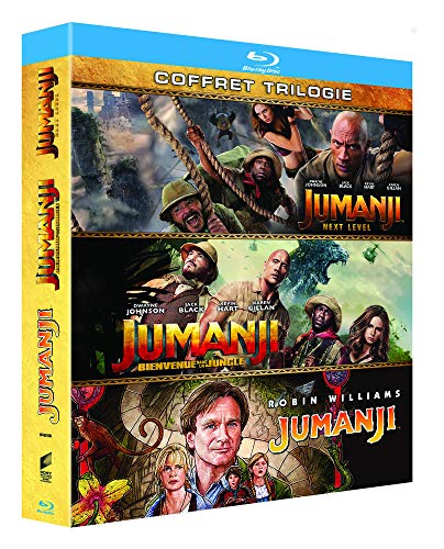 Jumanji - trilogie : jumanji + bienvenue dans la jungle + next level [Blu-ray] [FR Import] von Sony Pictures Home Entertainment