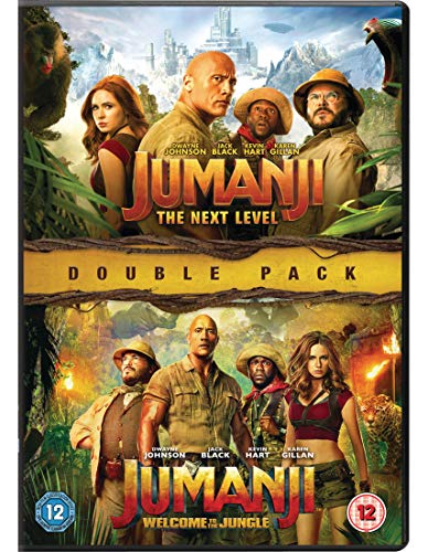 Jumanji: The Next Level / Jumanji: Welcome to the Jungle - Set [2 DVDs] [UK Import] von Sony Pictures Home Entertainment