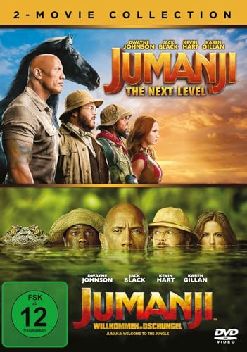 Jumanji: The Next Level / Jumanji: Willkommen im Dschungel (2 DVDs) von Sony Pictures Home Entertainment