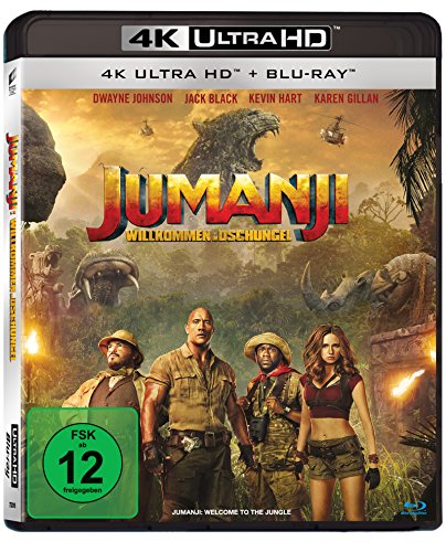 Jumanji: Willkommen im Dschungel (4K-UHD+Blu-ray) von Sony Pictures Home Entertainment