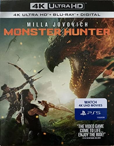 Monster Hunter (2020) (2 Discs - 4K Ultra-HD & BD) [Blu-ray] [2021] von Sony Pictures Home Entertainment