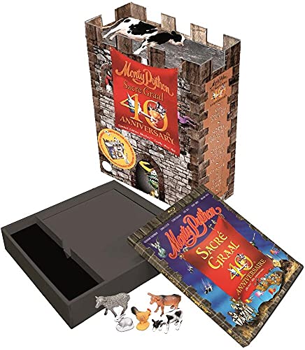 Monty Python Heilige Gral [Limited Edition zum 40. Geburtstag – Coffret Burg und Katapult] [Blu-ray] [FR Import] von Sony Pictures Home Entertainment
