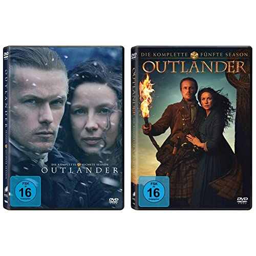 Outlander - Die komplette sechste Season [4 DVDs] & Outlander - Die komplette fünfte Season von Sony Pictures Home Entertainment