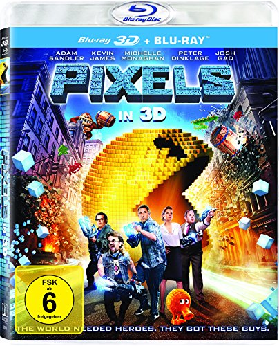 Pixels (3D Version (2 Disc) ) [3D Blu-ray] von Sony Pictures Home Entertainment