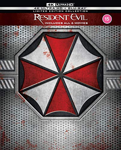 Resident Evil / Resident Evil: Afterlife / Resident Evil: Apocalypse / Resident Evil: Extinction / Resident Evil: Retribution / Resident Evil: The Final Chapter - Set [4K Ultra-HD + Blu-Ray] [UK Import] von Sony Pictures Home Entertainment