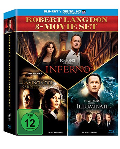 Robert Langdon Movie Collection (3 Blu-rays) von Sony Pictures Home Entertainment