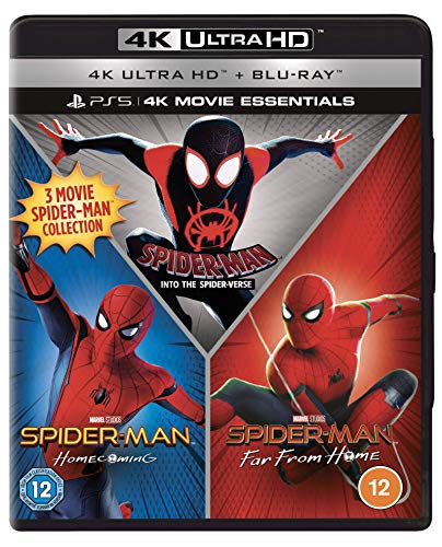 Spider-Man: Far from Home / Spider-Man: Homecoming / Spider-Man: Into the Spider-Verse - Set [4K Ultra-HD + Blu-Ray] [UK Import] von Sony Pictures Home Entertainment