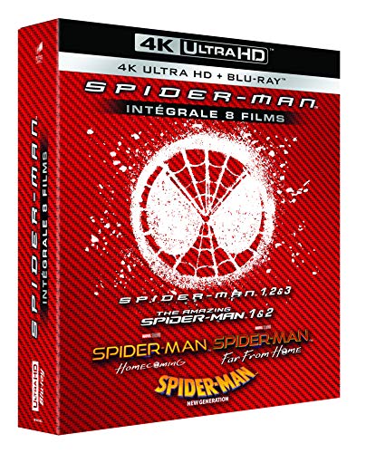 Spider-man intégrale 8 films 4k Ultra-HD [Blu-ray] [FR Import] von Sony Pictures Home Entertainment