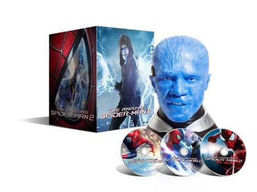 The Amazing Spider-Man 2: Das Schicksal eines Helden – Blu-ray 3D + Blu-ray + DVD + Digital Ultraviolet – Coffret Collector Druckkopf Electro – Limitierte Edition exclusive Amazon. fr von Sony Pictures Home Entertainment