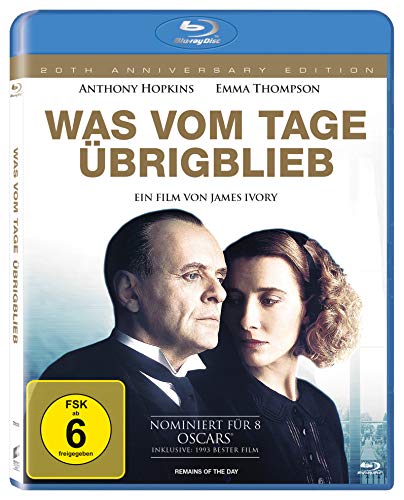 Was vom Tage übrig blieb (Blu-ray) von Sony Pictures Home Entertainment