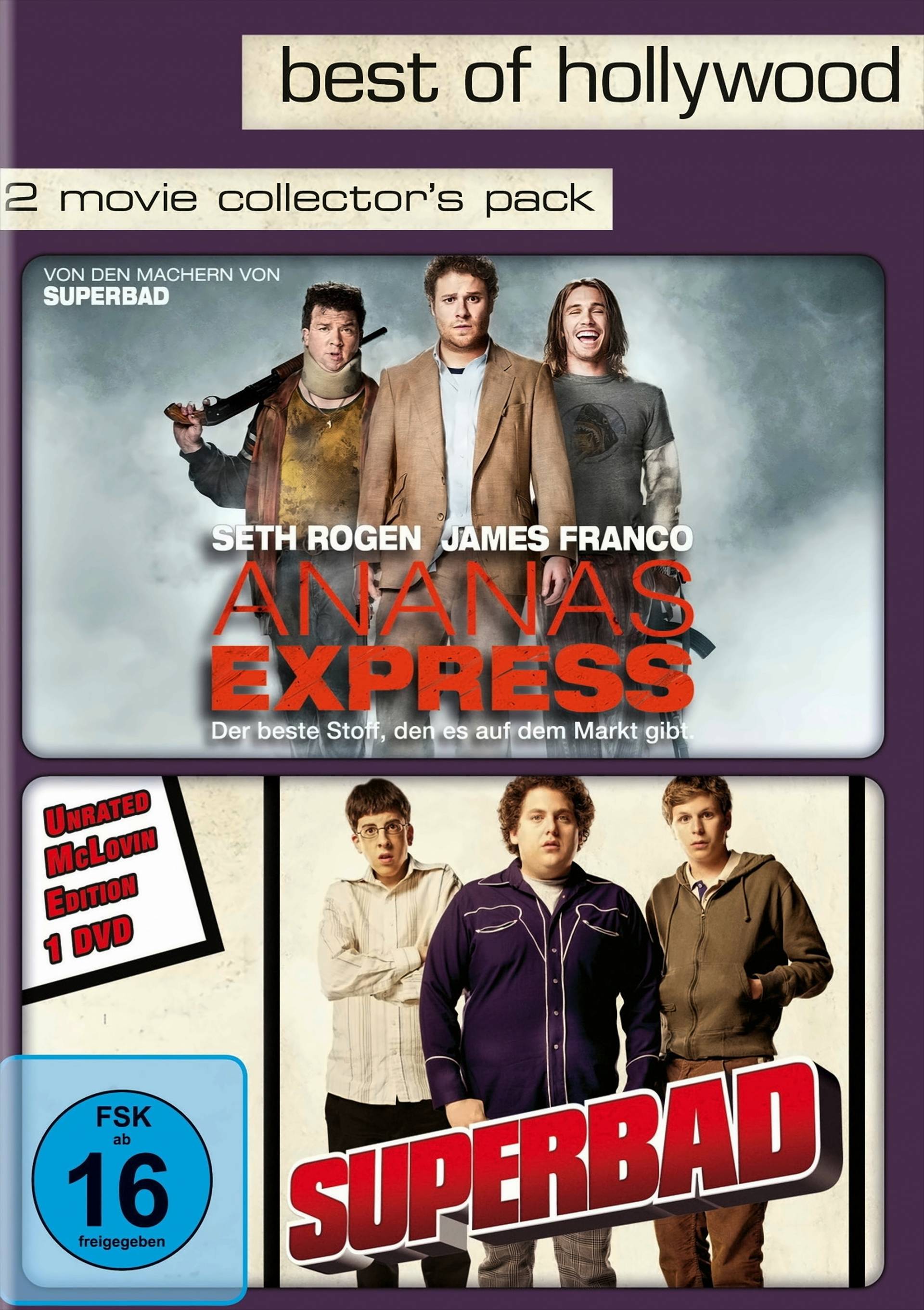 Best of Hollywood - 2 Movie Collector's Pack: Ananas Express / Superbad Best of Hollywood - 2 Movie Collector's Pack: Ananas Express / Superbad