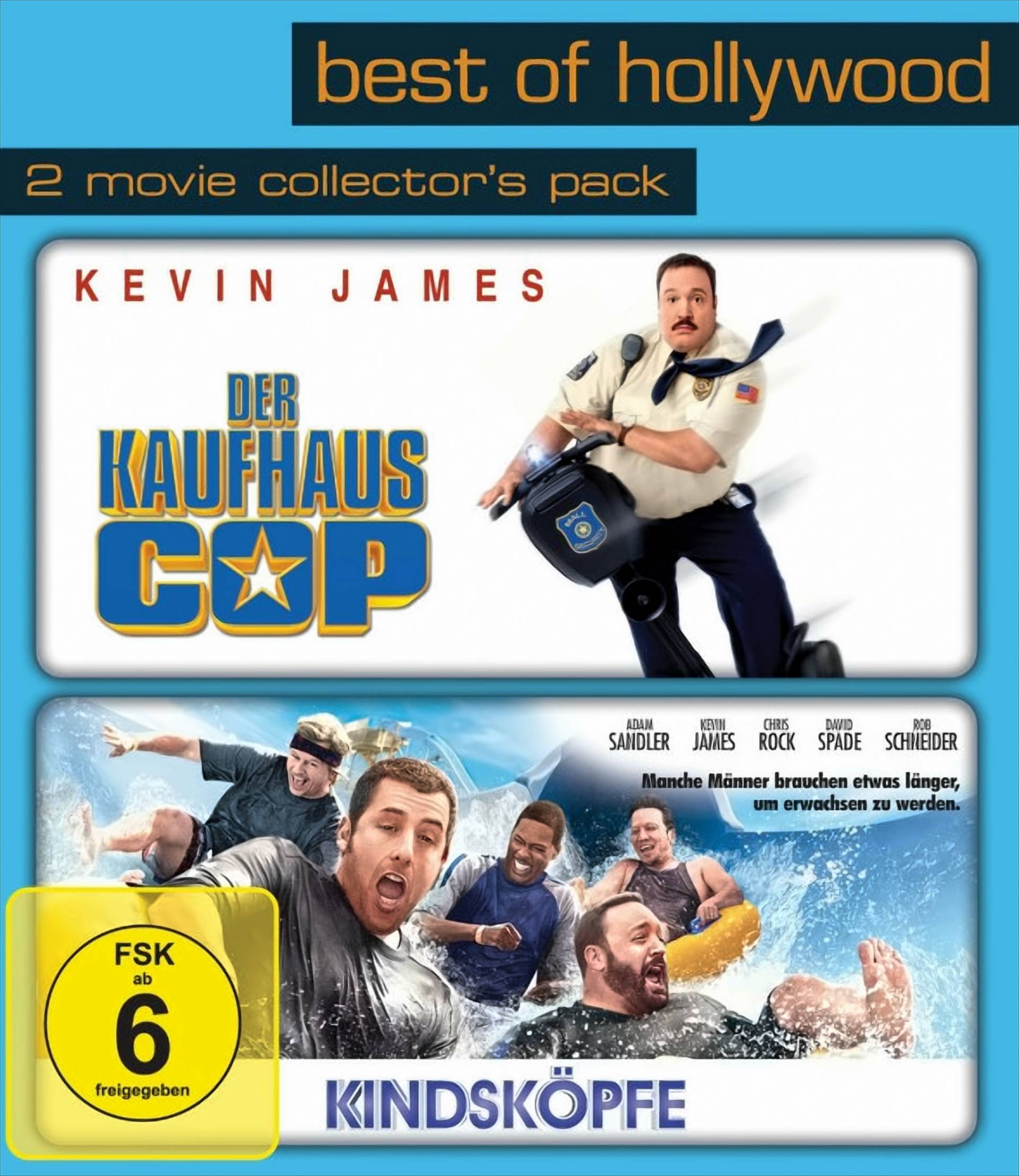 Best of Hollywood - 2 Movie Collector's Pack: Der Kaufhaus Cop / Kindsköpfe (2 Discs) von Sony Pictures