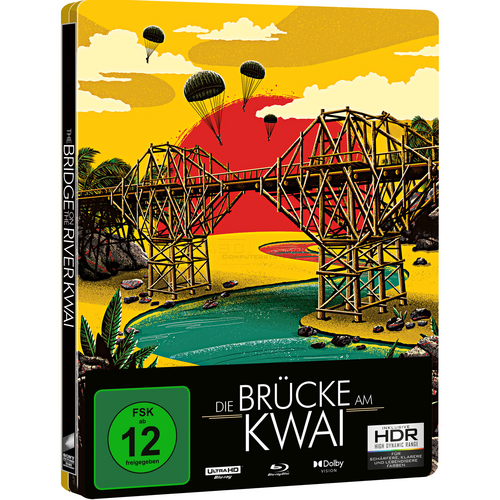 Die Brücke am Kwai (Remastered)  SteelBook    (4K-UHD+Blu-ray) von Sony Pictures