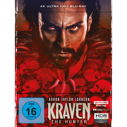 Kraven the Hunter      (Steelbook, 4K-UHD + Blu-ray) von Sony Pictures