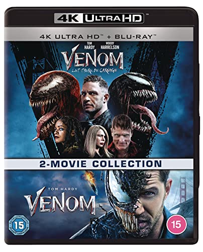 Venom 1&2: (2018) & Let There Be Carnage (4 Discs - 4K Ultra-HD & BD) [Blu-ray] [2021] von Sony Pictures