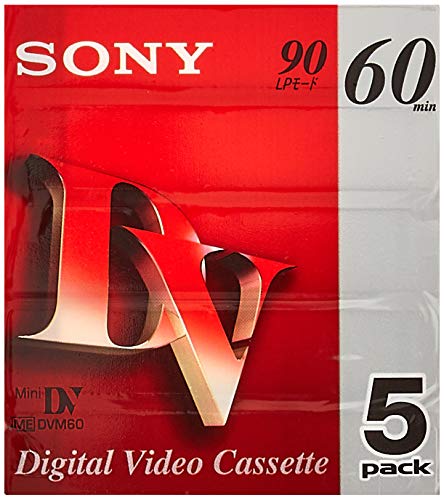 5dvm60r3 Sony 60 Minutes Mini dv Cassette Pack of 5 von Sony