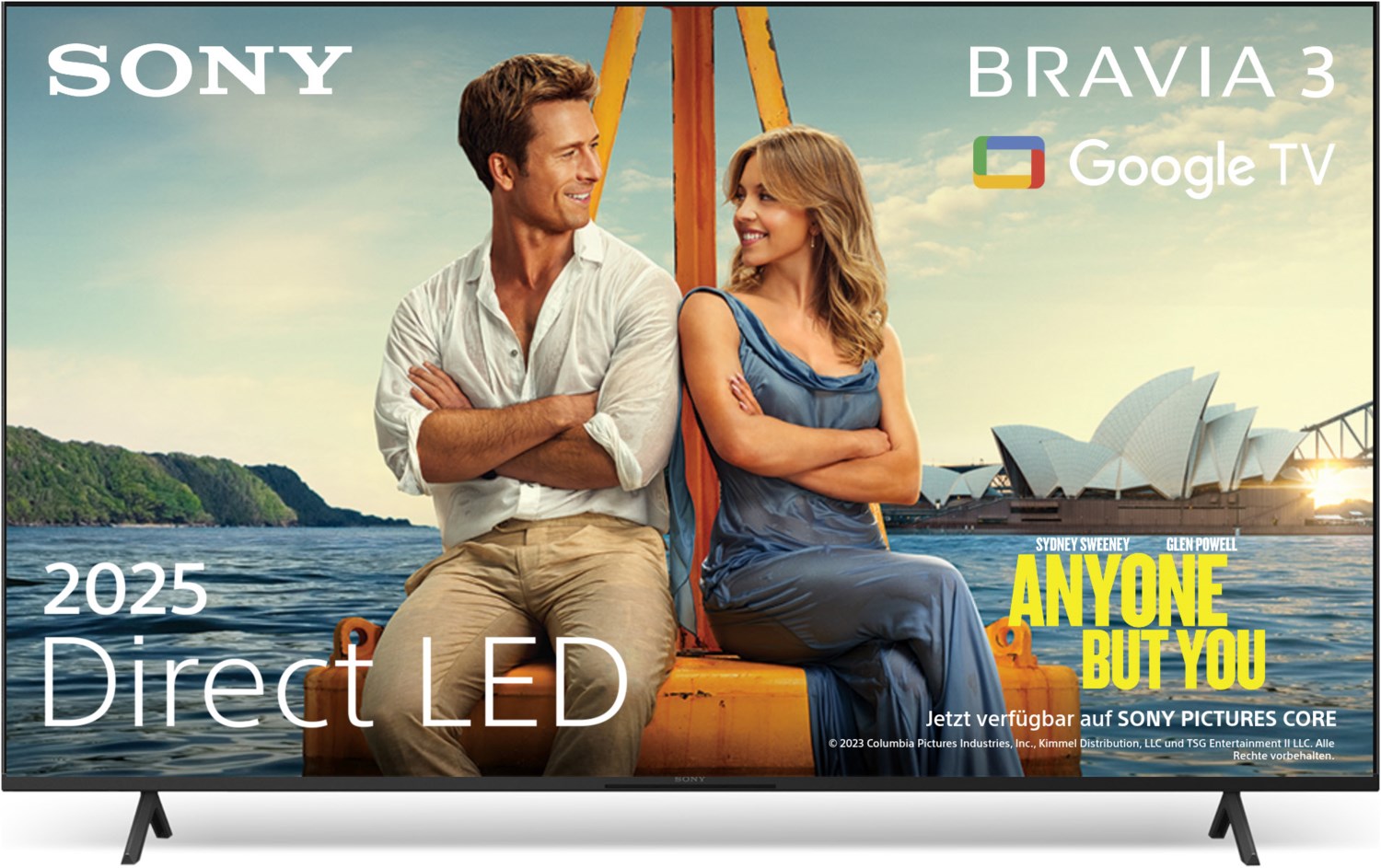BRAVIA 3 K-65S39B 164 cm (65") LCD-TV mit LED-Technik schwarz / E von Sony