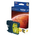 Brother LC-1100HYY Ink Cartridge Tintenpatrone für Tintenstrahldrucker (Yellow, DCP-6690CW MFC-5890CN MFC-5895CW MFC-6490CW MFC-6890CDW, Tintenstrahl, 1,2 cm, 7,4 cm, 9,3 cm von Sony