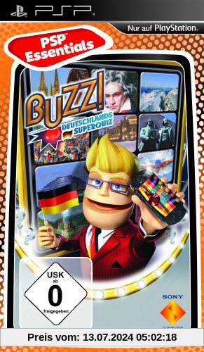 Buzz!: Deutschlands Superquiz [Essentials] - [Sony PSP] von Sony