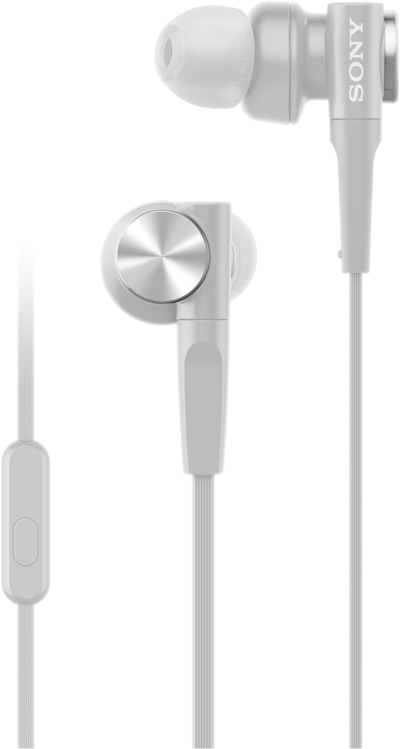 MDR-XB55AP In-Ear-Kopfhörer mit Kabel weiß von Sony