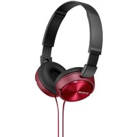 MDR-ZX310R Lifestyle Kopfhörer, Rot von Sony