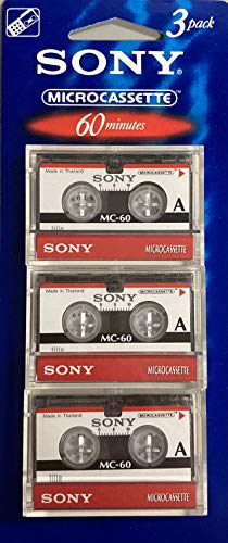 Mc-60 Mikrokassetten 3er Pack von Sony