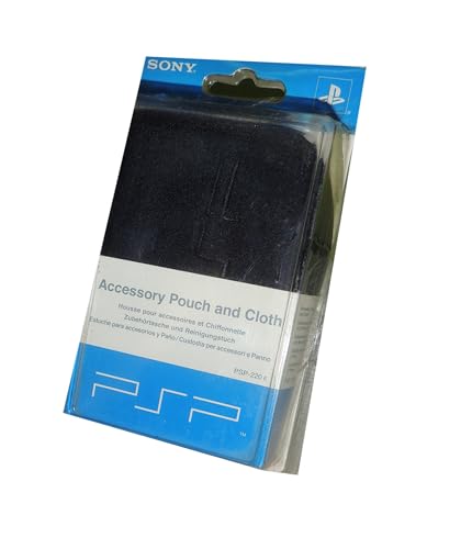 PSP - Tasche für Zubehör black + Reinigungstuch von Sony