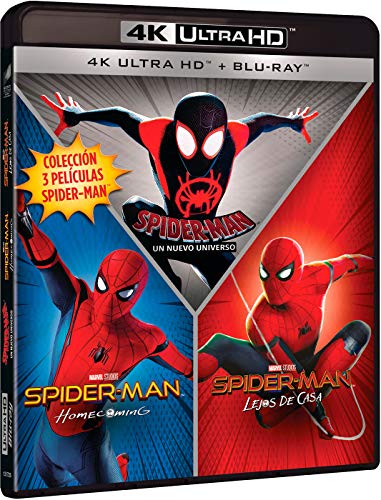 Pack Spider-Man (Homecoming - lejos de casa - un nuevo universo) (4k uhd + blu-ray) von Sony