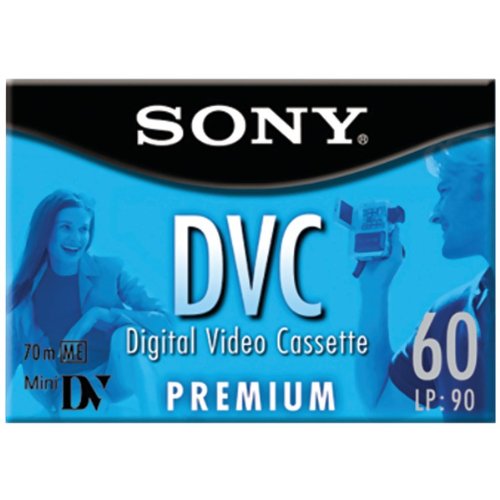 Premium Grade DVC Camcorder Videotape Cassette, 60 Minutes Premium Grade DVC Camcorder Videotape Cassette, 60 Minutes von Sony
