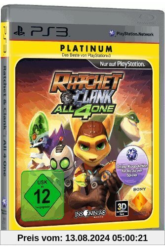 Ratchet & Clank - All 4 One [Platinum] - [PlayStation 3] von Sony