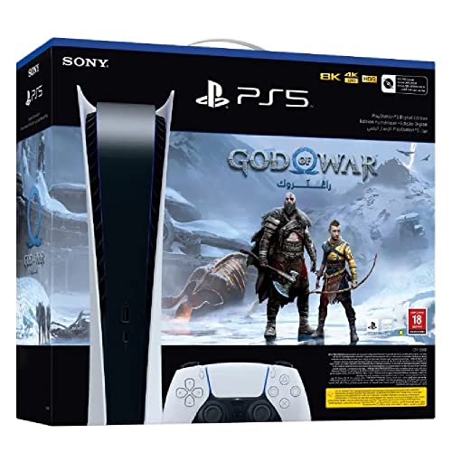 SONY Playstation 5 Console - Digital Edition - White (White Box - Split Bundle) (EU) (PS5) von Sony