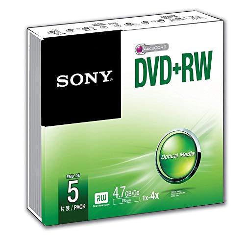 Sony 5DPW47SS DVD+RW 4,7 GB, einseitig von Sony